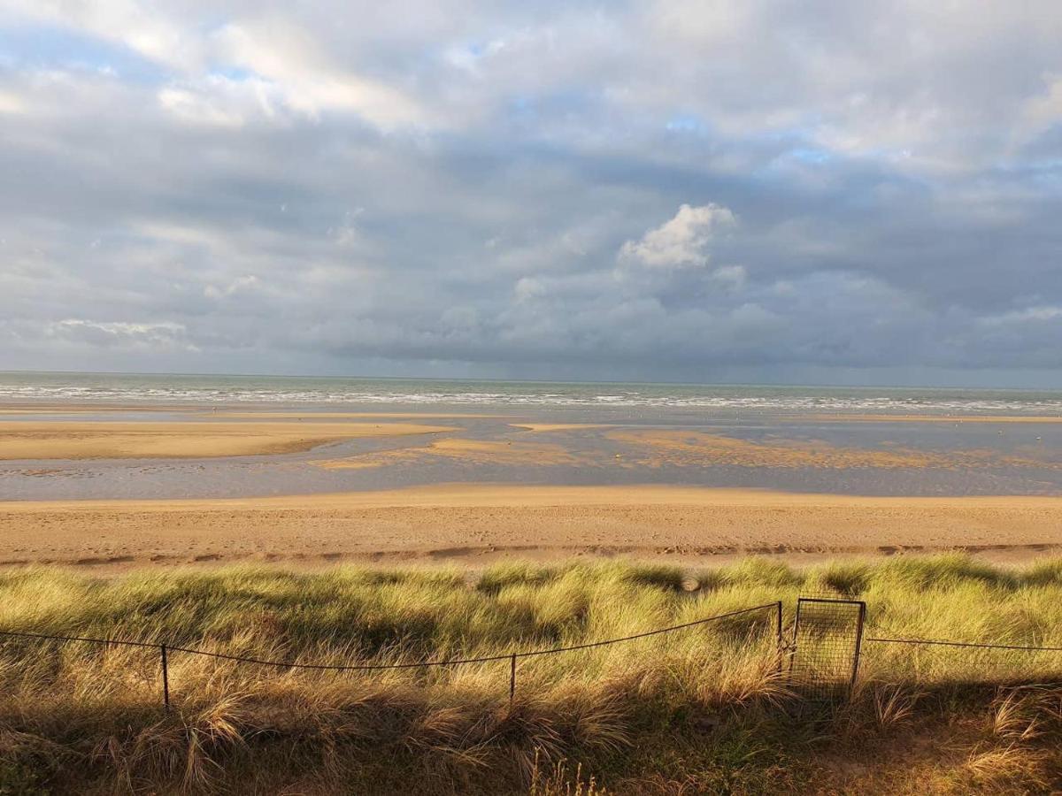 Beau Front De Mer Cosy Acces Direct Plage St Aubin Sur Mer Bernières-sur-Mer Buitenkant foto